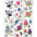 Временные татуировки в ассортименте Waterproof body tattoo stickers